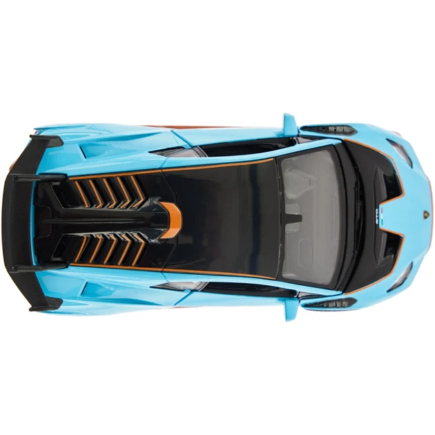 Машинка Rastar Lamborghini Huracan STO 1:32 Голубой - изображение 7