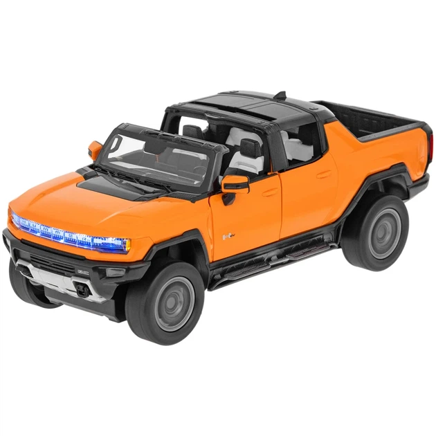 Машинка Rastar Hummer EV 1:16 Оранжевый - изображение 7