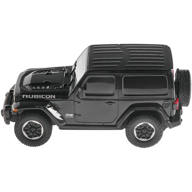 Машинка Rastar JEEP Wrangler JL 1:24 Чорний - зображення 3