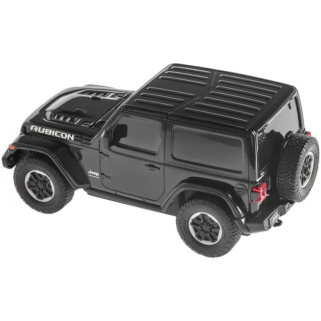 Машинка Rastar JEEP Wrangler JL 1:24 Чорний - зображення 4