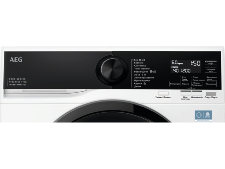 Пральна машина AEG - L6SE47DU - Фото 2 Пральна машина AEG - L6SE47DU - зображення 2