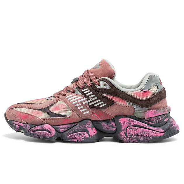 Женские кроссовки повседневные NB 9060 Cherry Blossom Pack Mineral Red 36 (22,5 см) Красный - изображение 3