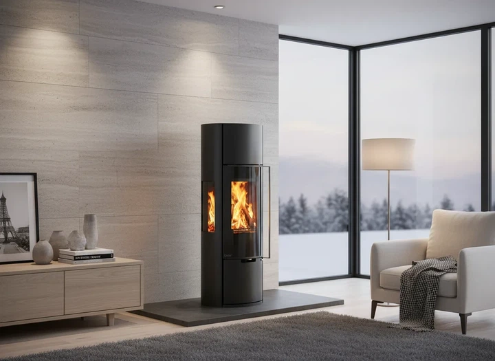Печь панорамное стекло Ember kamin E15 XL VG Stahl - изображение 4