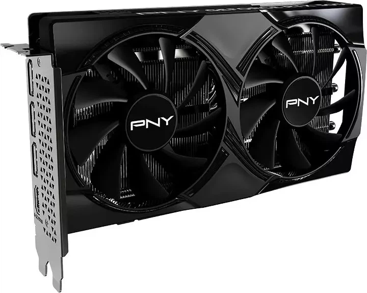 Відеокарта PNY GeForce RTX5050 DUAL FAN OC 8G (VCG50508DFXPB1) - Фото 3 Відеокарта PNY GeForce RTX5050 DUAL FAN OC 8G (VCG50508DFXPB1) - зображення 3