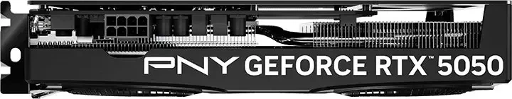 Відеокарта PNY GeForce RTX5050 DUAL FAN OC 8G (VCG50508DFXPB1) - Фото 6 Відеокарта PNY GeForce RTX5050 DUAL FAN OC 8G (VCG50508DFXPB1) - зображення 6