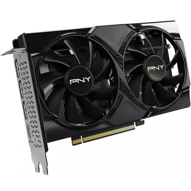 Відеокарта PNY GeForce RTX5060 DUAL FAN OC 8G (VCG50608DFXPB1-O) - зображення 4