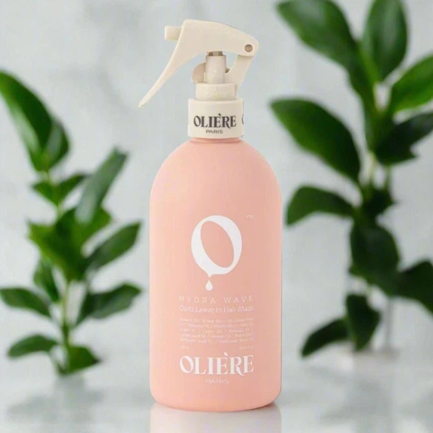 Незмивна спрей-маска для кучерявого волосся OLIE'RE PARIS Hydra Wave Curly Leave In Hair Mask 300 мл - зображення 5