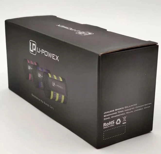 Тканевые резинки для фитнеса тренировок U-Powex 3 шт набор тканевых резинок оригинал в мешочке - Фото 8 Тканевые резинки для фитнеса тренировок U-Powex 3 шт набор тканевых резинок оригинал в мешочке - изображение 8