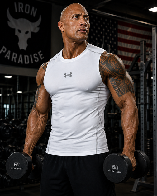 Термо-Майка Under Armour белый M - Фото 1 Термо-Майка Under Armour белый M - изображение 1