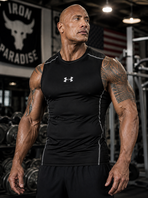 Термо-Майка Under Armour черный L - Фото 1 Термо-Майка Under Armour черный L - изображение 1