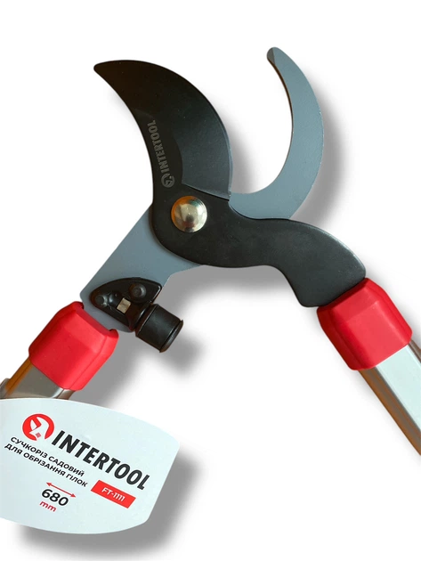 Сучкоріз INTERTOOL 680 мм площинний алюмінієві ручки 35 мм - Фото 2 Сучкоріз INTERTOOL 680 мм площинний алюмінієві ручки 35 мм - изображение 2