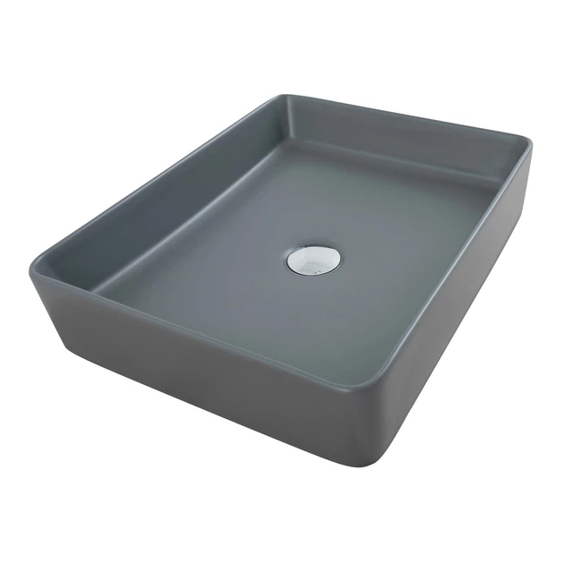 Умывальник накладной Cabo Echo 505x400 прямоугольный, черный матовый (АР000132000) - изображение 6