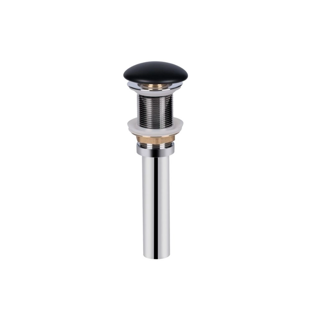 Раковина накладная Qtap Scorpio 505х385 овальная, черная матовая (QT142202MBMBN47312) - изображение 5