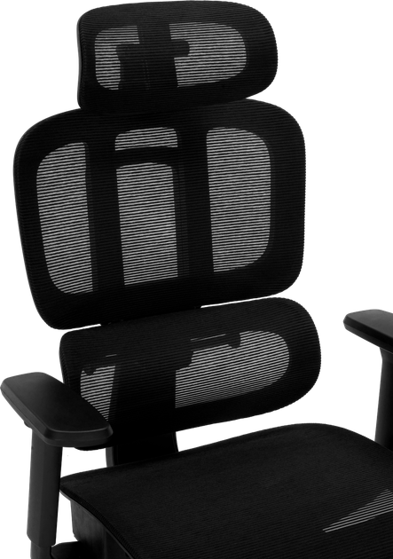 Офисное эргономичное кресло GT Racer B-5757 Black/Black - Фото 9 Офисное эргономичное кресло GT Racer B-5757 Black/Black - изображение 9