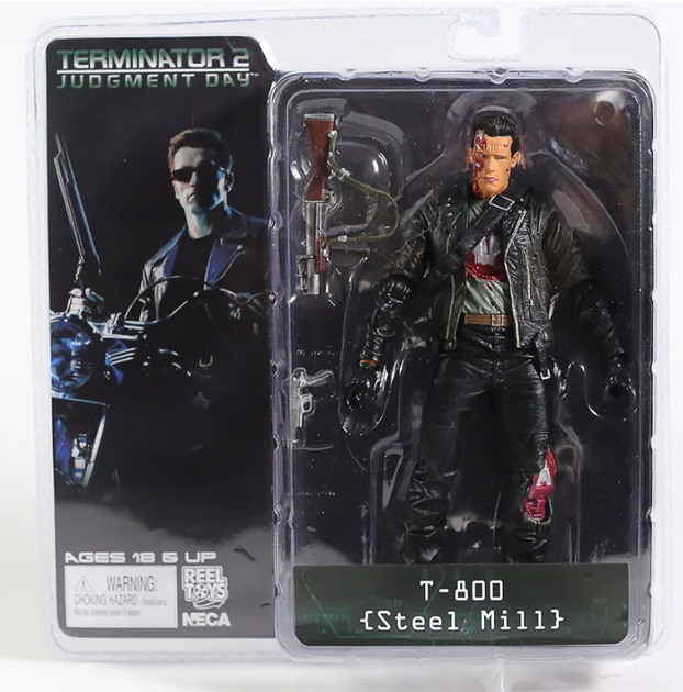 Фигурка коллекционная Терминатор 2: Судный День Т-800 Стальная фабрика (Terminator 2: Judgment Day T-800 Steel Mill), 18 см - Фото 1 Фигурка коллекционная Терминатор 2: Судный День Т-800 Стальная фабрика (Terminator 2: Judgment Day T-800 Steel Mill), 18 см - изображение 1