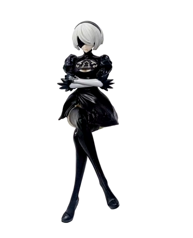 Фигурка коллекционная с игры NieR: Automata Yorha (Ниер Аутомата 2В), 15см - изображение 2
