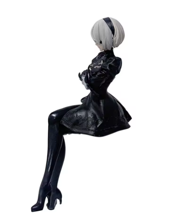 Фигурка коллекционная с игры NieR: Automata Yorha (Ниер Аутомата 2В), 15см - изображение 3