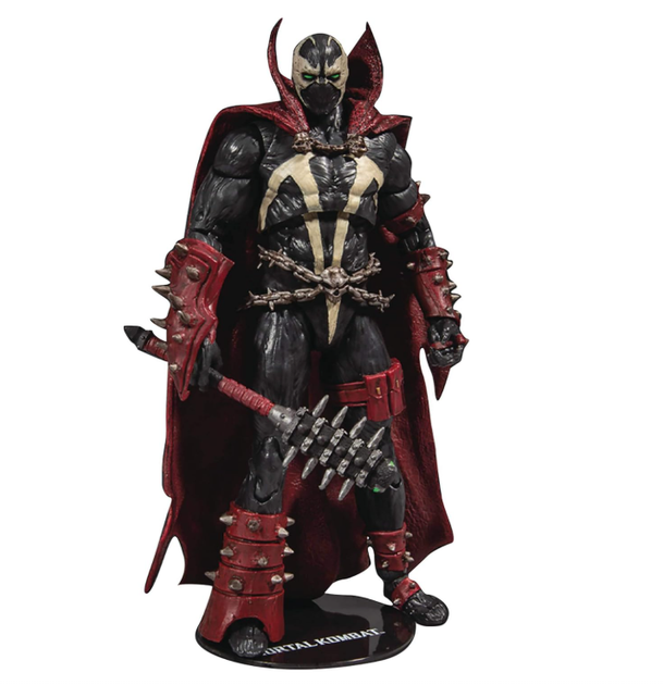 Колекційна фігурка Spawn Mortal Kombat Series з булавою 18 см — Спаун Мортал Комбат Comics рухомаря168 figure антигероя з коміксів Макфарлейн - зображення 3