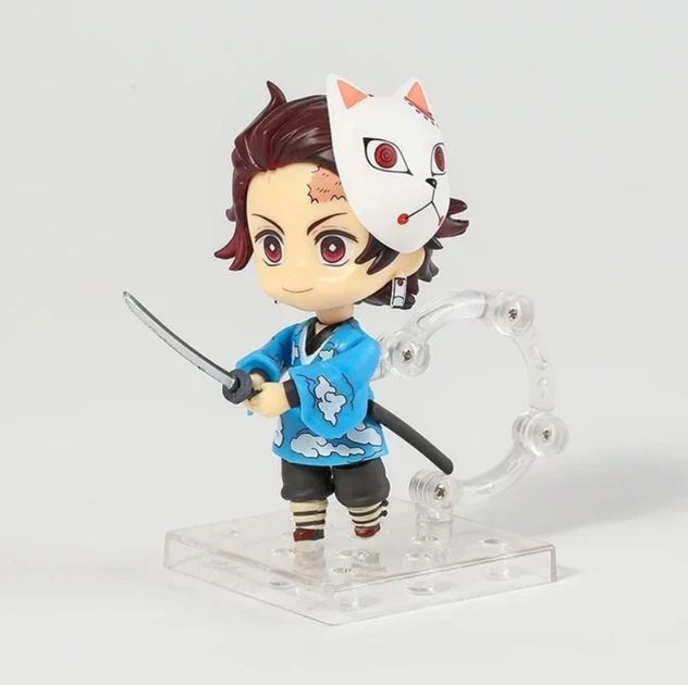 Коллекционная фигурка статуэтка Танджиро Камадо Tanjiro Kamado Demon Slayer: Kimetsu no Yaiba Nendoroid аниме минифигурка в кимоно, 10 см - Фото 3 Коллекционная фигурка статуэтка Танджиро Камадо Tanjiro Kamado Demon Slayer: Kimetsu no Yaiba Nendoroid аниме минифигурка в кимоно, 10 см - изображение 3