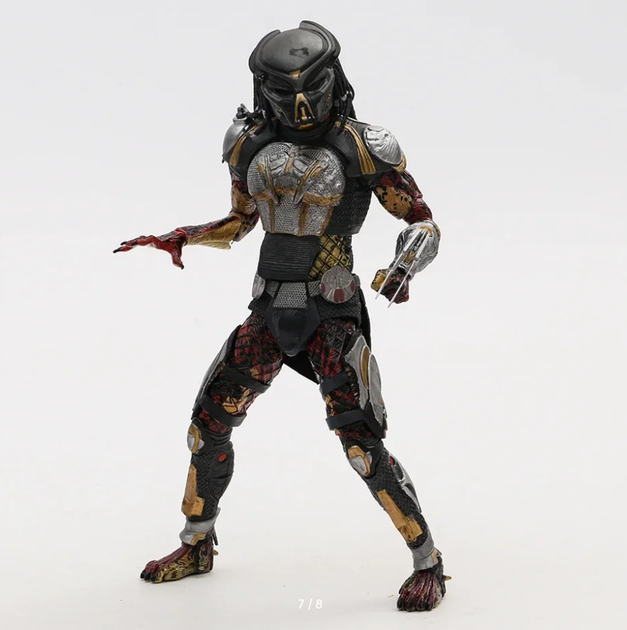 Коллекционная экшн фигурка Ultimate Fugitive Predator (Беглый Хищник 2018) 20см с набором аксессуаров action figures - изображение 4