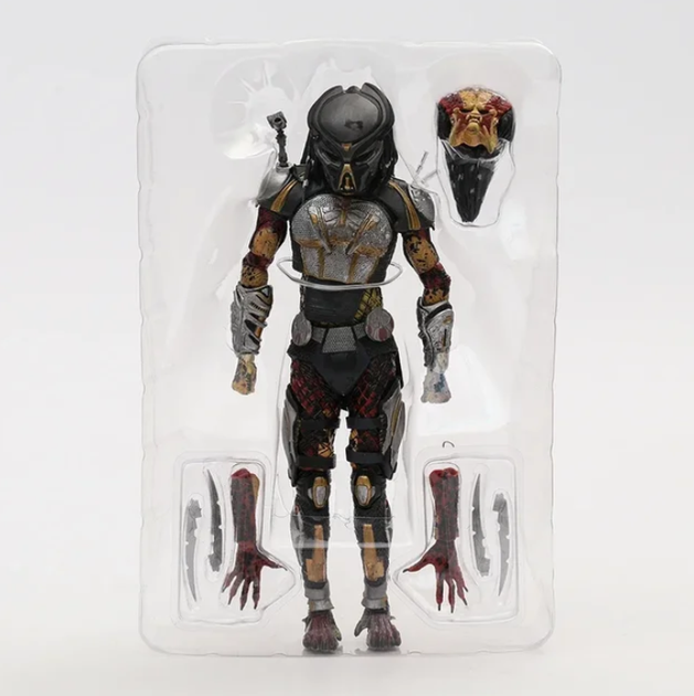 Коллекционная экшн фигурка Ultimate Fugitive Predator (Беглый Хищник 2018) 20см с набором аксессуаров action figures - изображение 6