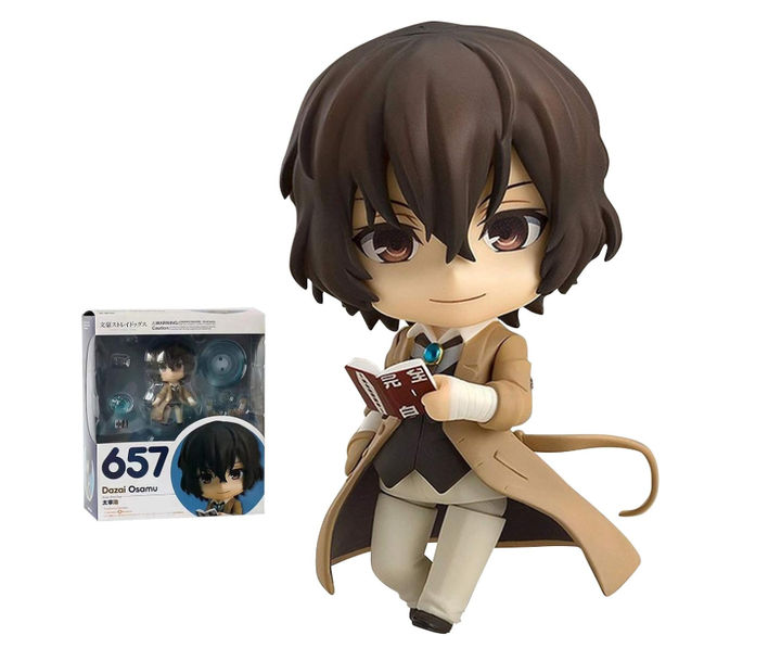 Колекційна аніме фігурка Osamu Dazai Nendoroid 657 10 см Bungo Stray Dogs – статуетка Осаму Дазай (Проза бродячих псов) - Фото 1 Колекційна аніме фігурка Osamu Dazai Nendoroid 657 10 см Bungo Stray Dogs – статуетка Осаму Дазай (Проза бродячих псов) - зображення 1