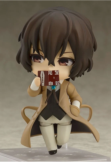 Колекційна аніме фігурка Osamu Dazai Nendoroid 657 10 см Bungo Stray Dogs – статуетка Осаму Дазай (Проза бродячих псов) - Фото 6 Колекційна аніме фігурка Osamu Dazai Nendoroid 657 10 см Bungo Stray Dogs – статуетка Осаму Дазай (Проза бродячих псов) - зображення 6
