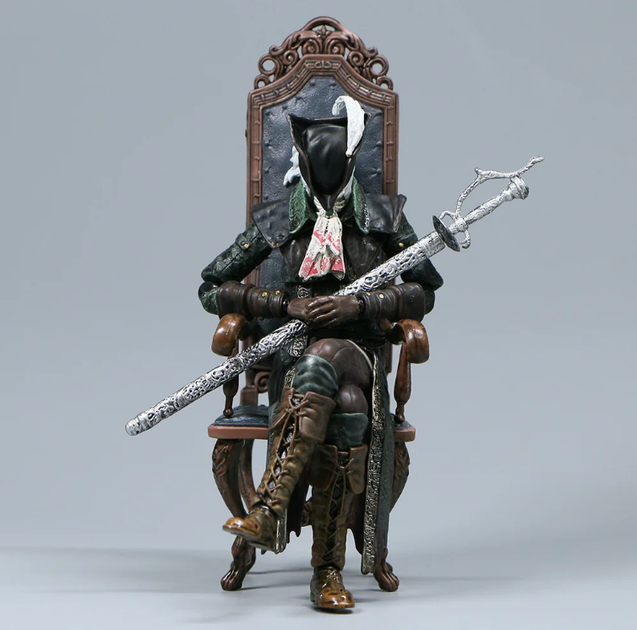 Коллекционная экшн Фигурка Bloodborne Lady Maria of the Astral Clocktower Леди Мария по игре Бладборн, Figma DX Edition 16см - изображение 3