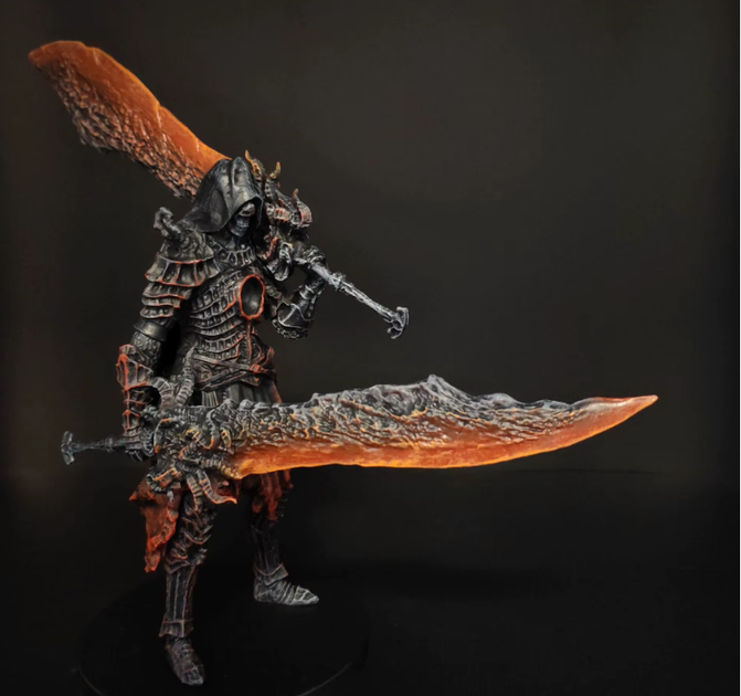 Коллекционная фигурка статуэтка Рыцарь Раб-Гаэль (Slave Knight Gael) из игры Dark Souls III anime figure collection, 26 см - изображение 4