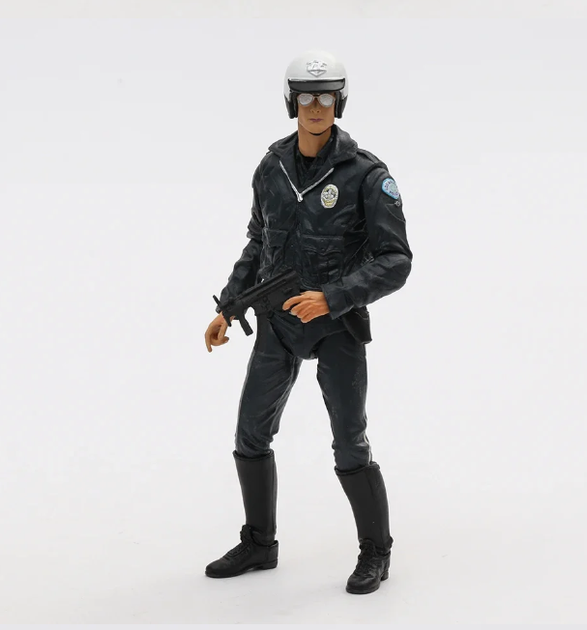 Фигурка T-1000 (Motorcycle Cop) — Коллекционная фигурка из фильма Терминатор 2: Судный день — Collectible Action Figure Terminator 2 - изображение 3