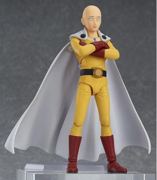 Коллекционная экшн-фигурка figma 310 Сайтама (Saitama) One Punch Man Ванпанчмен 15 см на шарнирах - изображение 3