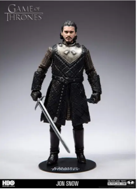 Колекційна екшн-фігурка Джон Сноу Jon Snow з фільму Гра престолів Game of Thrones, 16 см - зображення 3