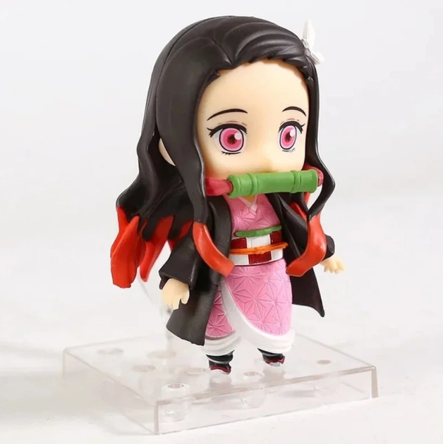 Колекційна фігурка статуетка Незуко Камадо Nezuko Kamado Demon Slayer: Kimetsu no Yaiba Nendoroid аніме мініфігурка, 10 см - зображення 3