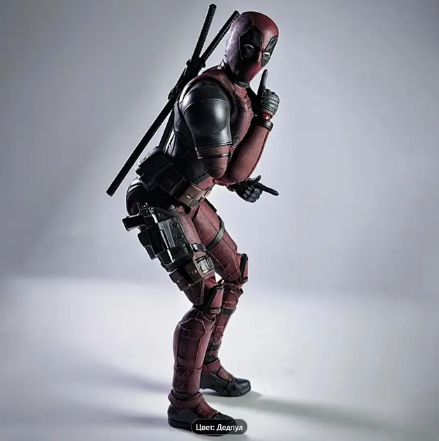 Рухлива фігурка Дедпул Deadpool Marvel 16см - зображення 8