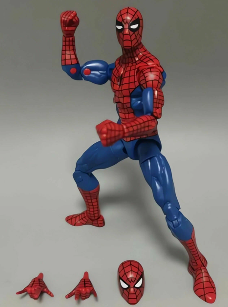 Коллекционная экшн-фигурка Spider-Man Marvel Legends Retro 90s – Человек-Паук Серия Легенд Ретро, 15 см - Фото 3 Коллекционная экшн-фигурка Spider-Man Marvel Legends Retro 90s – Человек-Паук Серия Легенд Ретро, 15 см - изображение 3