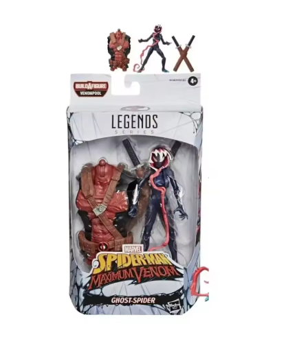 Фигурка Гвен Призрак-Паук Веном (Venom), Marvel Legends Series, 15 см — Коллекционная игрушка с аксессуарами и частями Build-A-Figure Venompool - Фото 1 Фигурка Гвен Призрак-Паук Веном (Venom), Marvel Legends Series, 15 см — Коллекционная игрушка с аксессуарами и частями Build-A-Figure Venompool - изображение 1