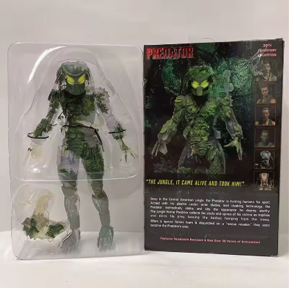 Фигурка Хищник 18см коллекционная с набором аксессуаров action figures Predator 18см jungle demon - Фото 2 Фигурка Хищник 18см коллекционная с набором аксессуаров action figures Predator 18см jungle demon - изображение 2