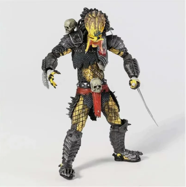 Колекційна екшн фігурка Ultimate Scarface Predator: Concrete Jungle Хижак 22см з набором аксесуарів action figures - зображення 6