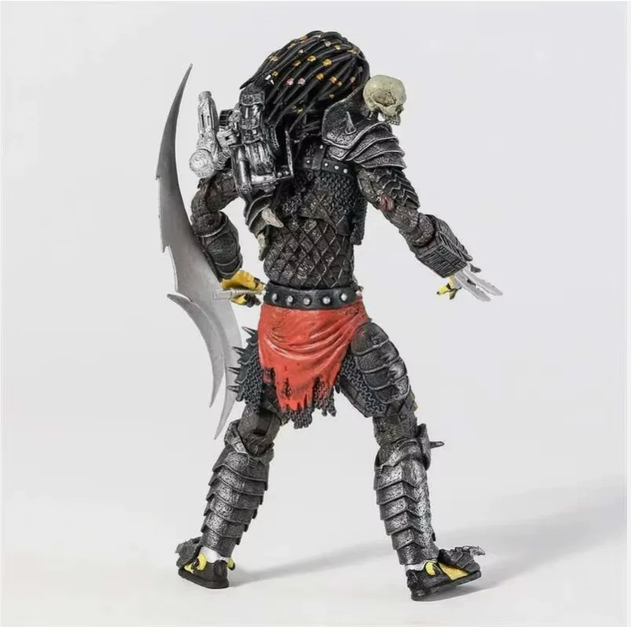 Колекційна екшн фігурка Ultimate Scarface Predator: Concrete Jungle Хижак 22см з набором аксесуарів action figures - зображення 7