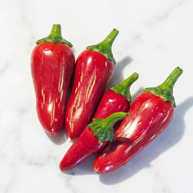 Насіння Перець гострий Халапеньйо Tajin, Capsicum annuum 5 шт/уп - Фото 2 Насіння Перець гострий Халапеньйо Tajin, Capsicum annuum 5 шт/уп - зображення 2