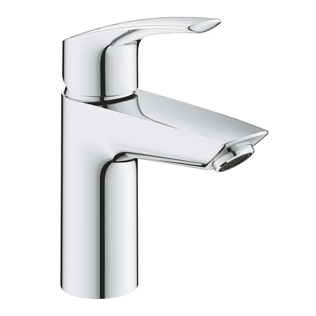 Одноважільний змішувач для раковини S-Size Grohe Eurosmart New з натискним донним клапаном (23922003) - Фото 1 Одноважільний змішувач для раковини S-Size Grohe Eurosmart New з натискним донним клапаном (23922003) - изображение 1