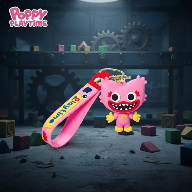 Брелок Хагги Вагги Huggy Wuggy фигурка игрушка для ключей, рюкзака, сумки 5,8 см Hug_238 - Фото 2 Брелок Хагги Вагги Huggy Wuggy фигурка игрушка для ключей, рюкзака, сумки 5,8 см Hug_238 - изображение 2