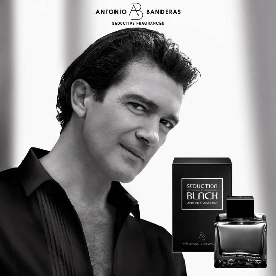 Antonio Banderas Seduction Black туалетна вода чоловіча 100 мл - изображение 3