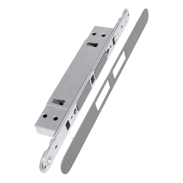 Замок врізний Touch Lock18*196мм, магнітний, сірий - изображение 2