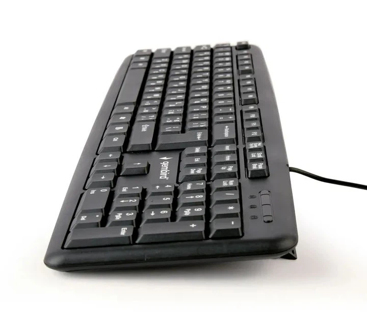 Клавиатура Gembird KB-U-103-UA, USB, украинская раскладка, черный цвет - изображение 4