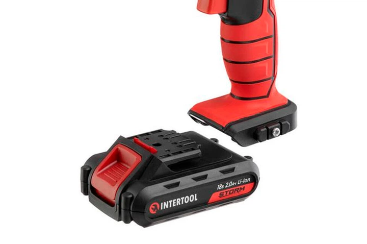 Шуруповерт аккумуляторный Intertool 18 В Storm (WT-0317) - изображение 6