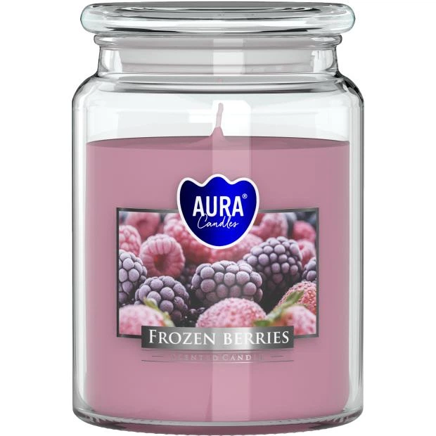 Свеча ароматичная Aura (Bispol) Замороженные ягоды (27621) - Фото 1 Свеча ароматичная Aura (Bispol) Замороженные ягоды (27621) - изображение 1