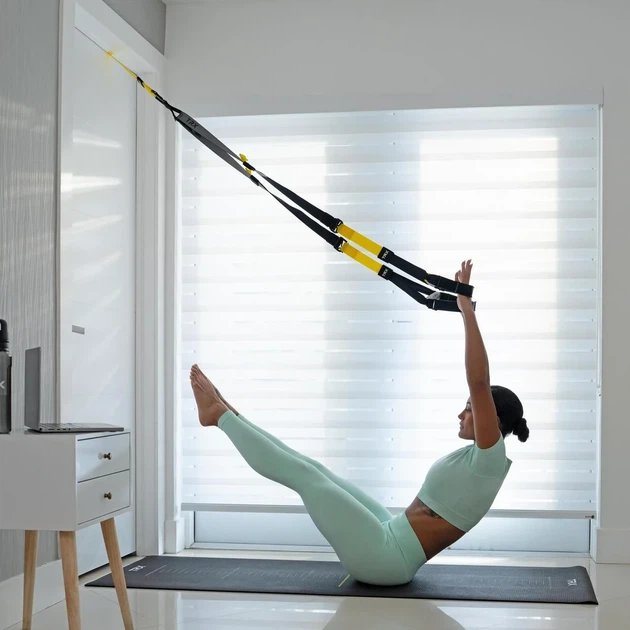 Тренировочные петли TRX PRO Pack 4 (P4) System спортивные для силовых кардио тренировок фитнеса йоги кроссфита функциональные ориг - изображение 6