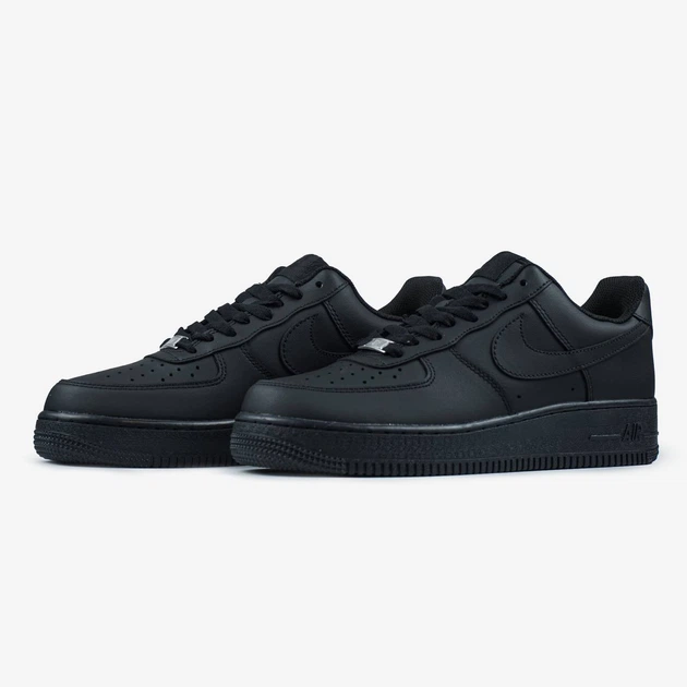 Кросівки Nike Air Force 1 Low Black 43 - изображение 3