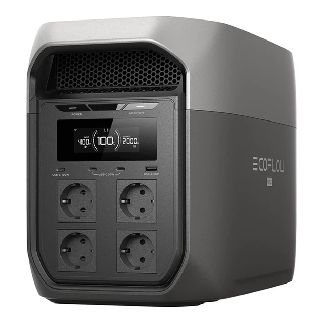 Портативная станция питания EcoFlow DELTA 3 Max (EFD3M-G-EU-CBOX) - Фото 2 Портативная станция питания EcoFlow DELTA 3 Max (EFD3M-G-EU-CBOX) - изображение 2